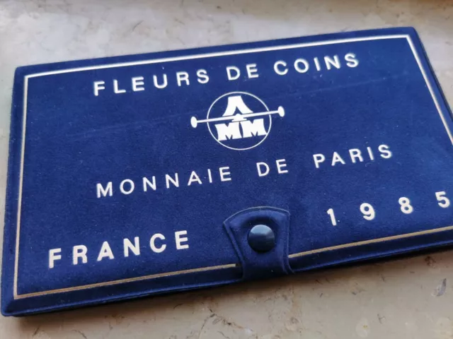 Monnaie de Paris Coffret FDC Fleur de Coin Série 1985 12 pièces