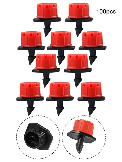 Gocciolatori irrigazione gocciolatore irrigazione 8 fori anti-intasamento irrigatori ABS 4