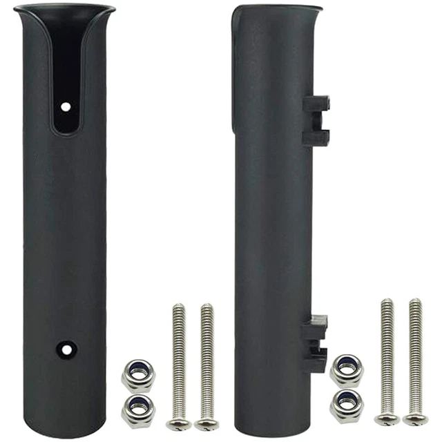 2Pcs Fishing Rod Holder Fishing Pole Rack Ship Fish Rod Tube Yacht Fishing  W6Q3