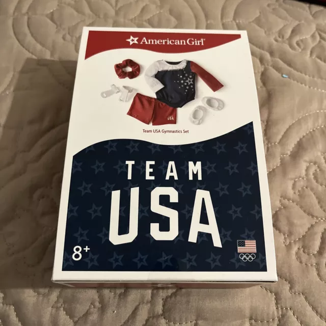 New American Girl Team USA Team USA Gymnastics Set for 18 Inch Doll Set