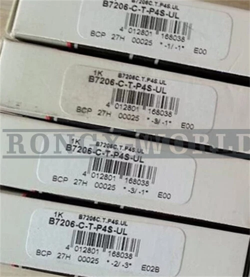 1PC FAG B7206-C-T-P4S-UL B7206C.T.P4S.UL Angular Contact Ball Bearing New