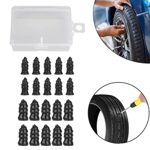 Praktisch Reifenreparatur Kit Reifenreparaturnägel 20pcs Ersatz Fahrzeug