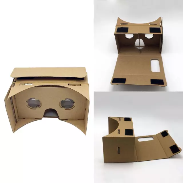 DIY Carton pour  Virtual Reality 3D  V1 Compact Portable Compatible avec tous