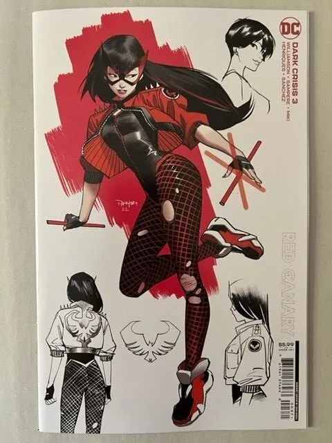 DARK CRISIS #3 Cover by Mora 1st Appearance Red Canary Design Variant Cover DC