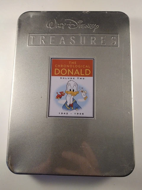 Walt Disney Treasures: Chronological Donald Vol. 2 Tin, NEW SEALED