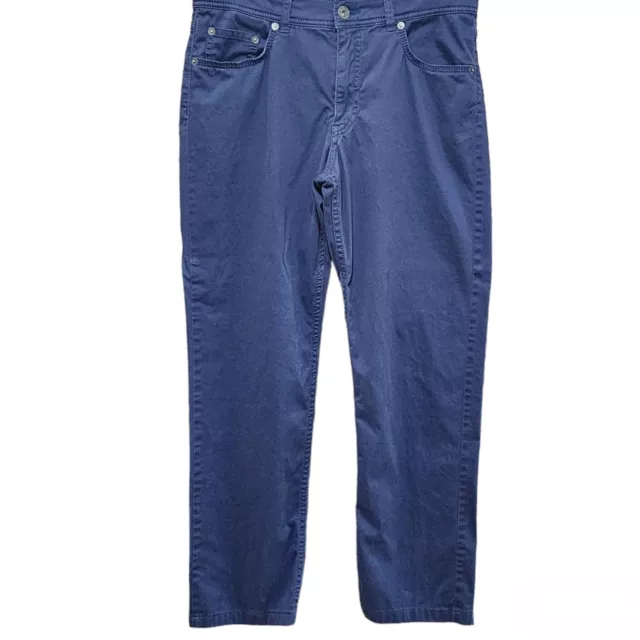 BRAX FEEL GOOD Mens Pants Blue Cooper Fancy Regular 32/34 $29.95 - PicClick