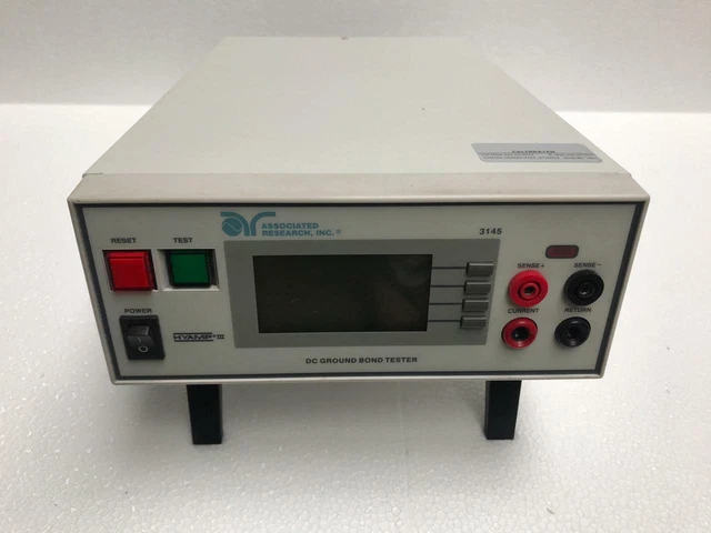 ASSOCIATED RESEARCH INC 3145 Hyamp III Dc Terra Bond Tester (Batteria Morti)