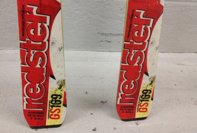 Atomic Redster Ski 169cm Radius 15.5 Alpin All Mountain Woodcore Titanium Ti 170 3