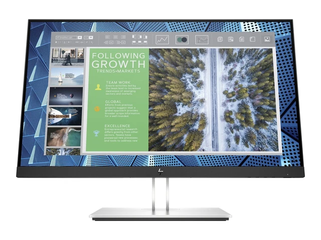 HP E24q G4 24" Quad HD 2560x1440 60Hz schwarz HDMI, DisplayPort, VGA