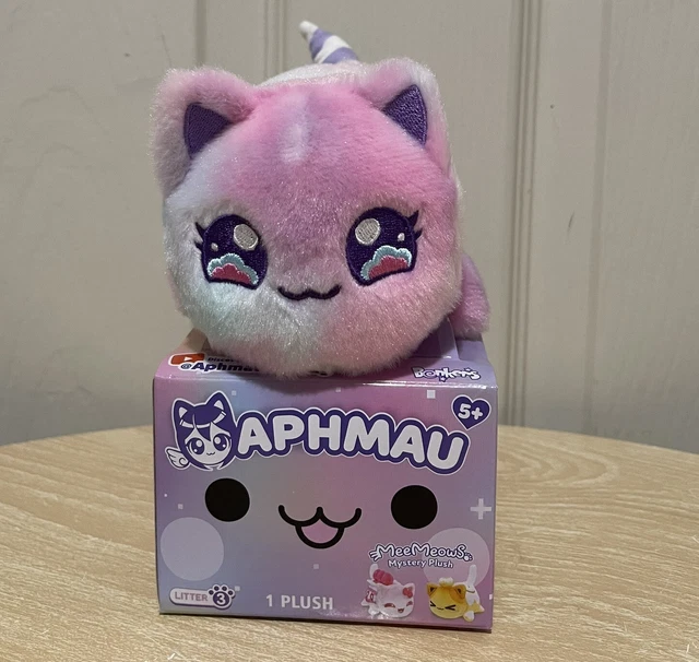 NEW RELEASE 2023 Aphmau MeeMeows Strawberry Shortcake Cat Plush Litter