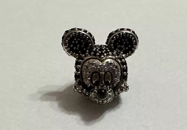 Genuine Pandora Disney Mickey Mouse Pave Limited Edition Charm
