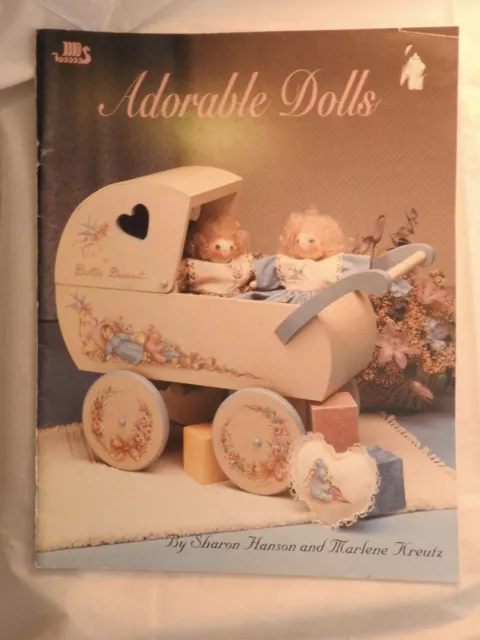 Adorable Dolls - Hanson & Kreutz folk art decorative tole painting pattern 