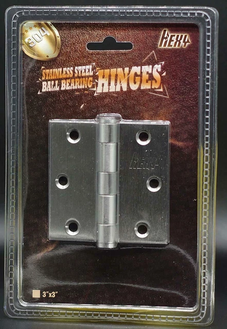 2 PCS 3 PCS 3.5"x3.5" Heavy Duty Door Hinges 304 Stainless Steel Commercial Grad