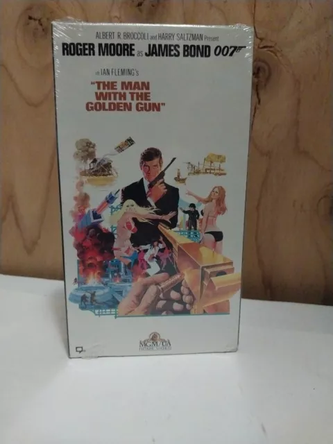 JAMES BOND 007 The Man with the Golden Gun VHS New Sealed $9.99 - PicClick