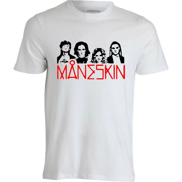 MANESKIN maglietta t-shirt da uomo donna bambino musica rock zitti e buoni