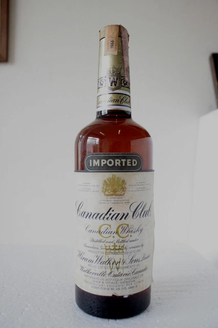 Whisky Canadian Club 1966