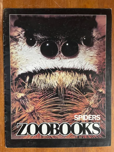 ZOOBOOKS Magazine March 1988 Spiders Wildlife Education San Diego Zoo
