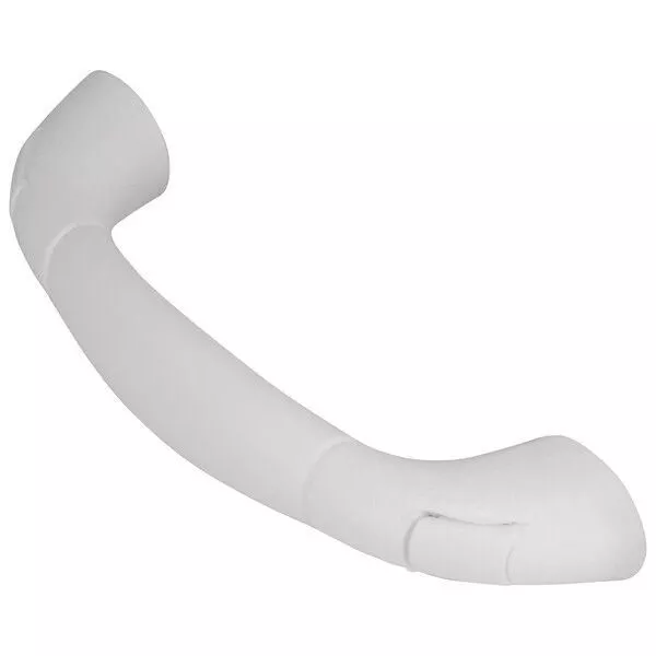 2 x Boat  Hand Rail Caravan Grab Rail Grab handle White PVC 250mm with hardware