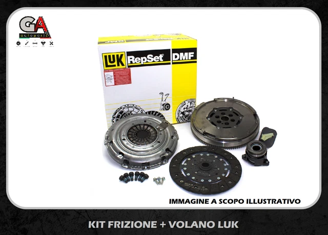 Kit volano frizione Ford Focus C-max tdci 1.6 80 kw da 10/03 600020000 LUK 4PZ