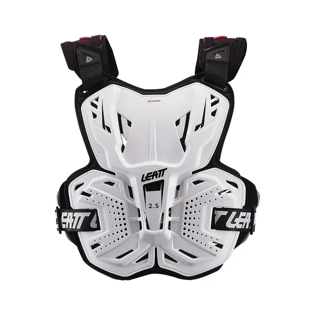 New Leatt Chest Protector 2.5 White Part# 5017120111 $56.99