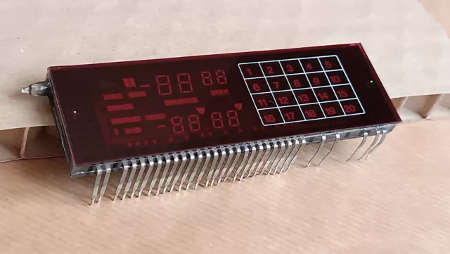 CD player YAMAHA CDX-630E:Afficheur VFD/Display FUTUBA.Pièce détachée.DIY.