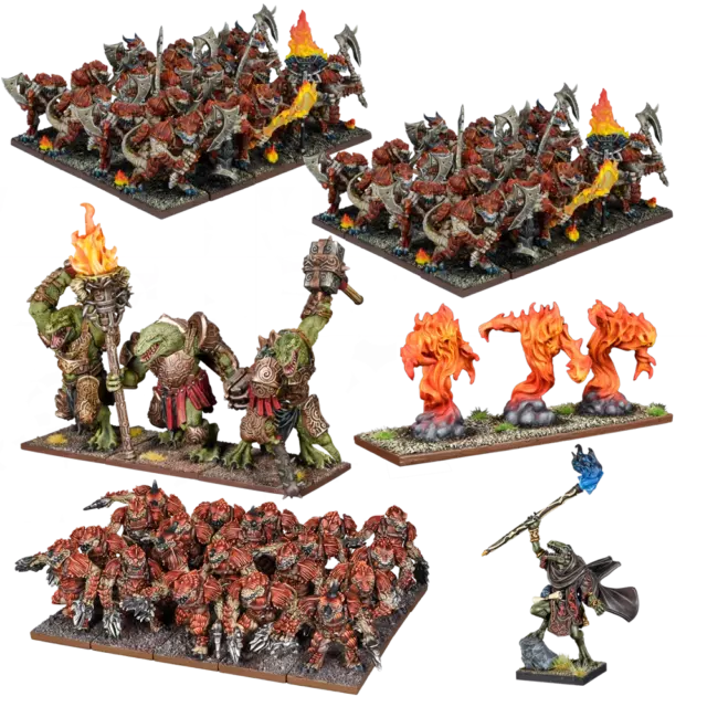 Kings of War: Salamander - Mega Army