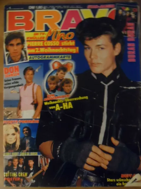 BRAVO 1 - 1986 (4) Marton Harket a-ha Cyndi Lauper Duran Duran Europe Billy Idol