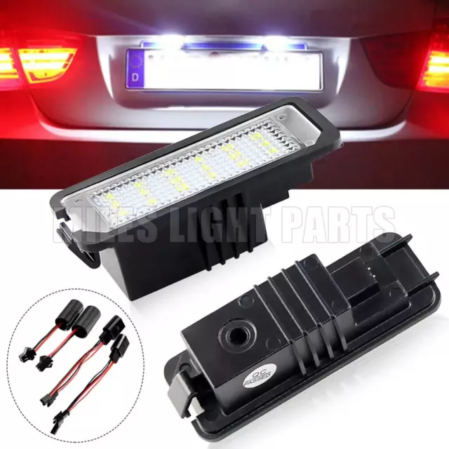 For SEAT FR Ibiza Mk5 6J Leon Mk2 Mk3 5F 1P Golf 6 Altea LED Number Plate Light