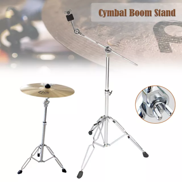 1pc Cymbal Boom Stand Pack Straight Drum Hardware Percussion Holder Mount Stand