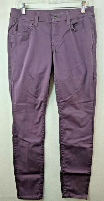 Arizona Jean Co. Juniors 9 30 x 28 Purple Skinny Ankle Pants