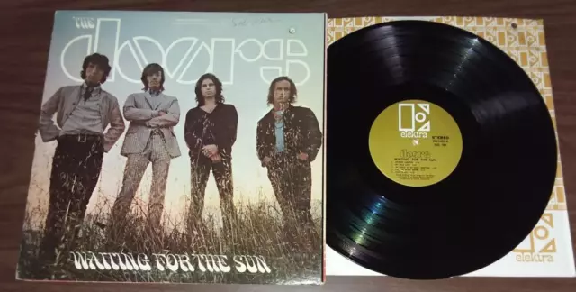 The DOORS "Waiting for the Sun" LP 1968 Record (EX+ Vinyl) EKS-74024 Unipack