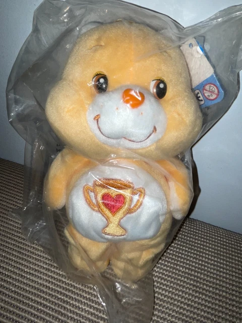 CARE BEARS 8 Inch 20Th Anniversary Champ Bear Collectors Edition With