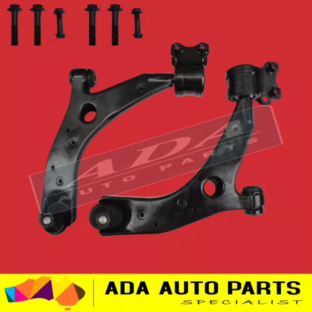 2 x Front Lower Control Arms with Ball Joint & Bushes Mazda 3 BK 2003-03/2009