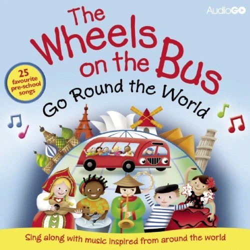 WHEELS ON THE Bus Go Round the World (BBC Audio) CDAudio Book The