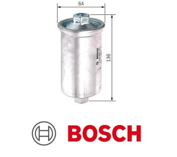 BOSCH FUEL FILTER for VW Golf Mk1 1.6, 1.8 Jetta 1.6, 1.8 Scirocco 1.6