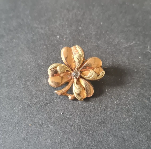 Broche Ancienne En Argent Porte-photo - Bijou Vintage Début 20ème Siècle - Occasion
