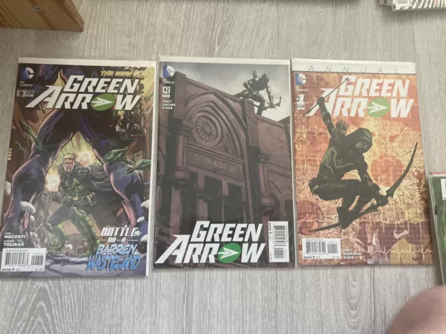 New 52 Green Arrow Comic Lot