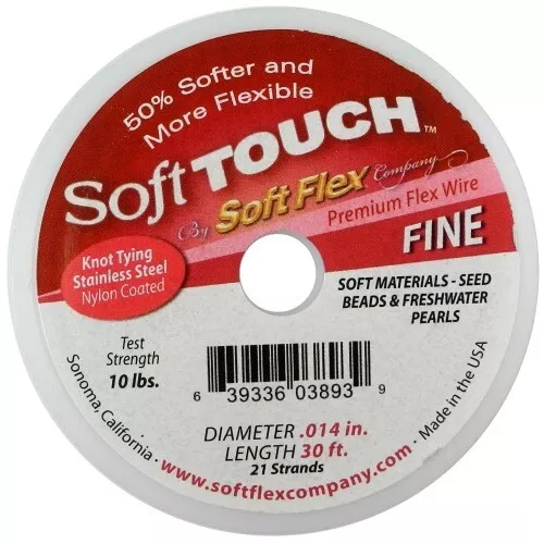 Soft Touch Fine SoftFlex Wire .014 Length 30 ft, 21 Strands, 0.35mm - FT351