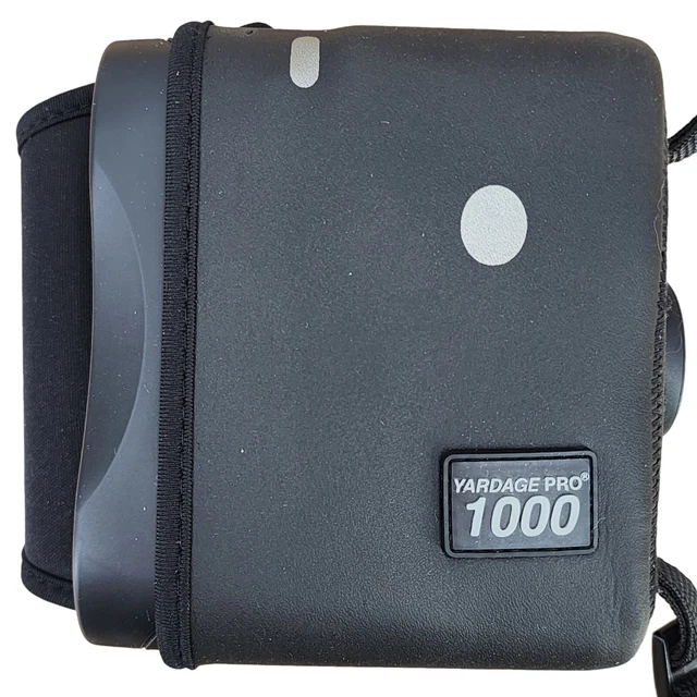 BUSHNELL YARDAGE PRO 1000 Laser Rangefinder with Case Hunting Target