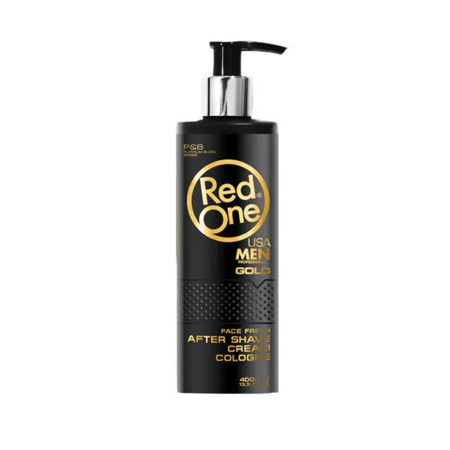 Après-rasage RED ONE Men Gold After Shave Crème Cologne 400ml