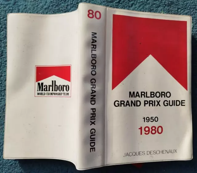 Marlboro Grand Prix Guide 1950 1980 Jacques Deschenaux F1 Inedito In Italia