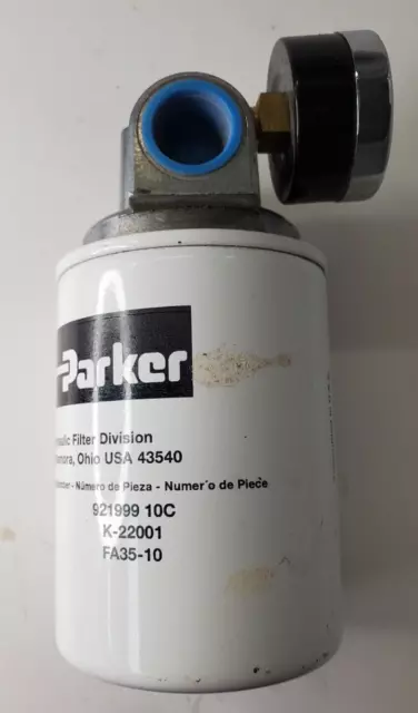 Parker Hydraulic Filter Assembly Hydraulic Filter W/Valve 921999 10C K-22001