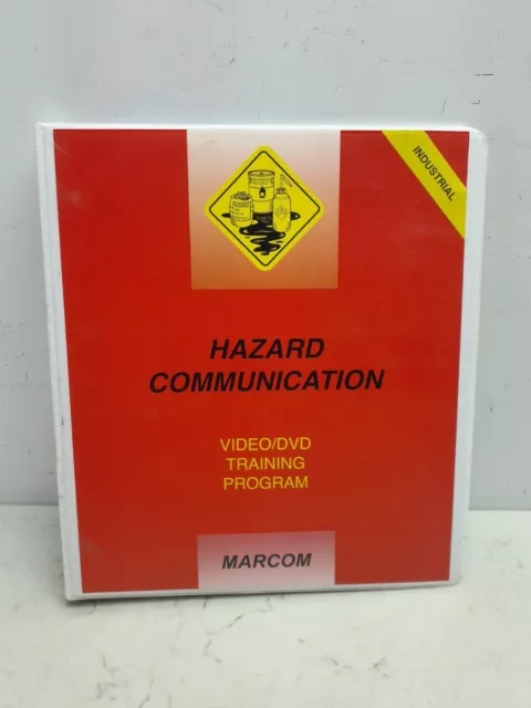MARCOM Training DVD Industrial Hazard Communication Binder Used