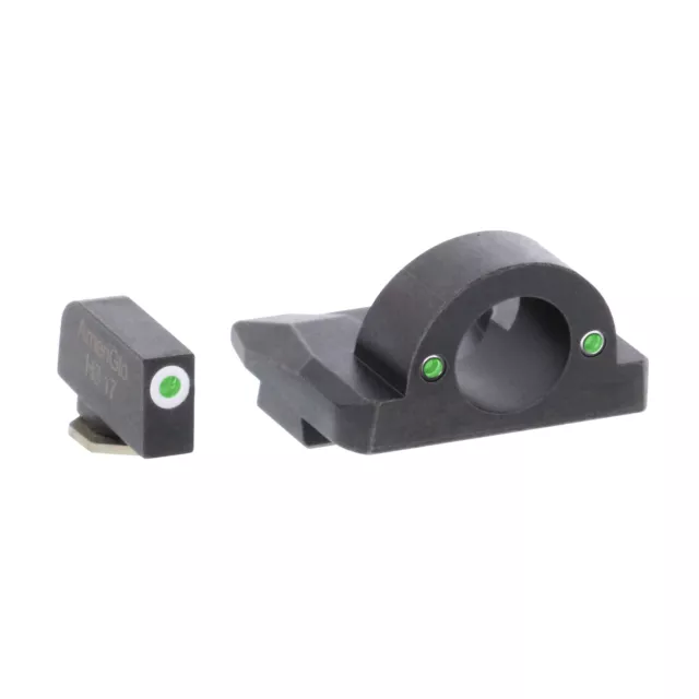 AmeriGlo Ghost Ring Night Sight Set For Glock Low-Green Tritium GL-125 AmeriGlo Ghost Ring Night Sight Set For Glock Low-Green Tritium GL-125