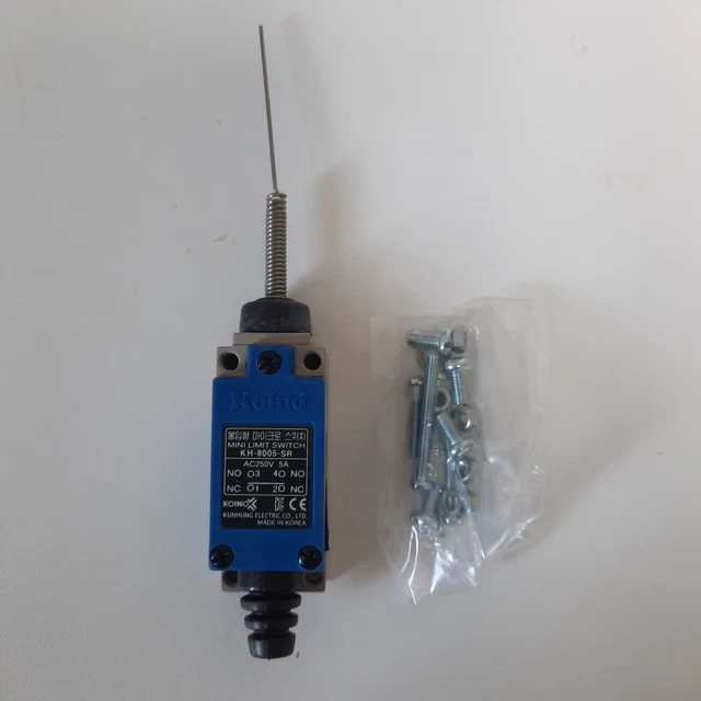 Koino KH-8005-SR Mini limit switch Coil Spring Type 250 VAC 5A(Resistance Load)