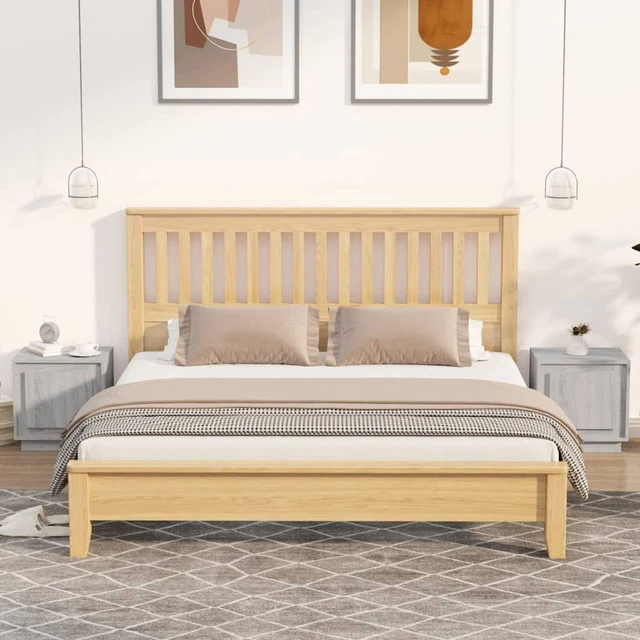 2 Tables De Chevet Avec LED RVB - Bois Ingénierie Finition Chêne - Dimensions 35x39x55 Cm - Tiroir Et éclairage Réglable - Pour Chambre Ou Salon