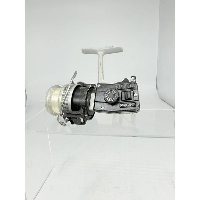 Paire De Moulinets De Pêche Vintage Mitchell 208S - Fabriqués En France (pour Pièces)
