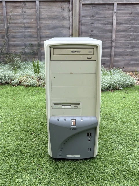 RETRO VINTAGE INTEL Pentium 4 Desktop PC Used No SOFTWARE £99.00 ...