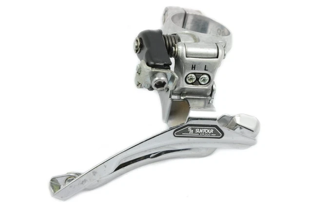SR SUNTOUR XR300 FRONT GEAR MECH WITH 28.6mm BRACKET TOP PULL FRONT DERAILLEUR