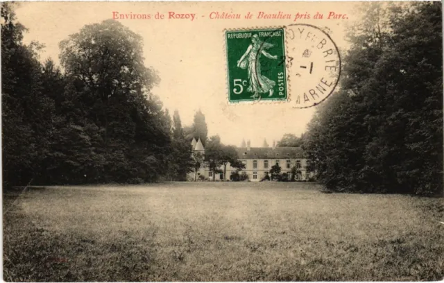 CPA Rosoy en Brie Chateau de Beaulieu pris du Parc FRANCE (1301062)